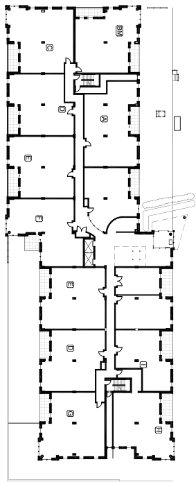 Unit Layout Main Floors 2-5